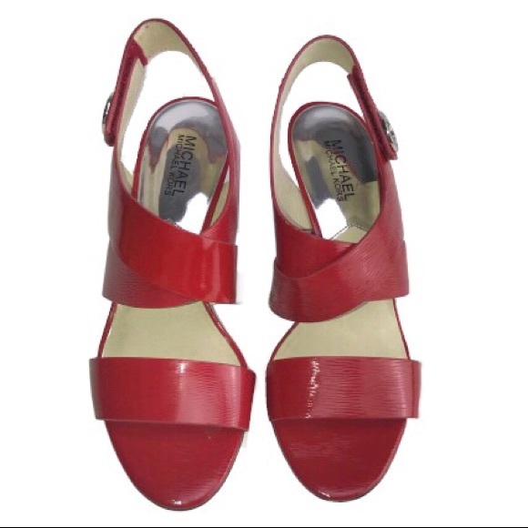 MICHAEL KORS Joselle Heels PatentLeather Slingback - Picture 3 of 8